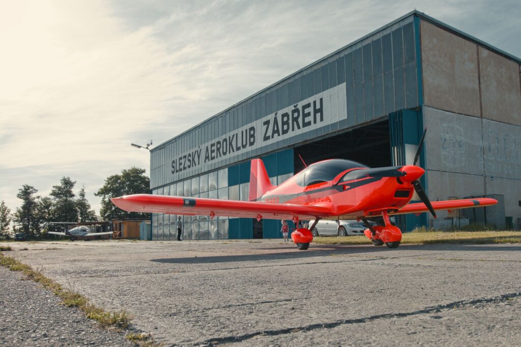 Fotografie z letiště LKZA Zábřeh